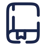 Book Bookmark Minimalistic SVG Icon